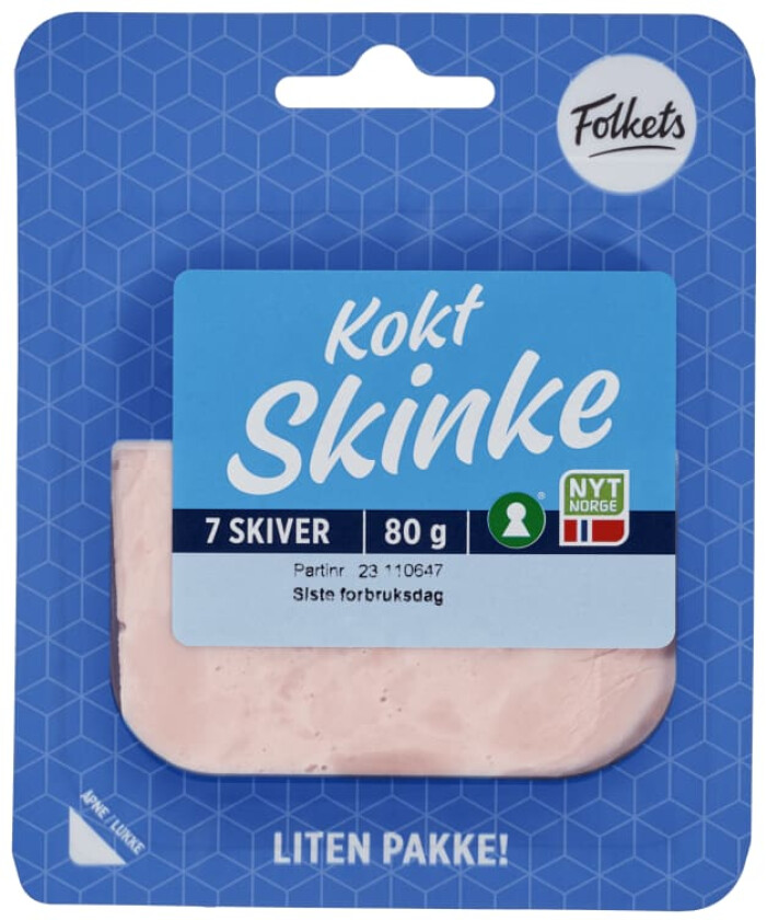 Kokt Skinke 80g