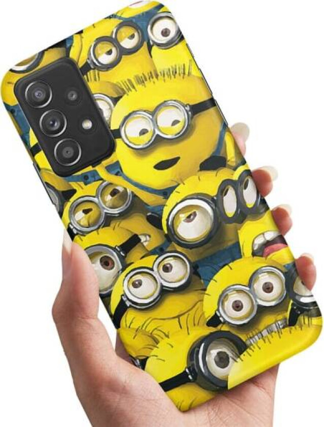 Samsung Galaxy A52/A52s 5G - Deksel/Mobildeksel Minions Multicolor