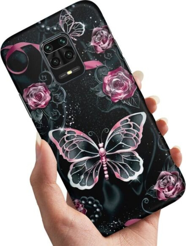 Xiaomi Redmi Note 9 Pro - Deksel/Mobildeksel Sommerfugler