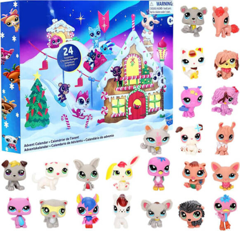 Littlest Pet Shop Adventskalender 2024, For Jenter eller Gutter, Fra 4 År B