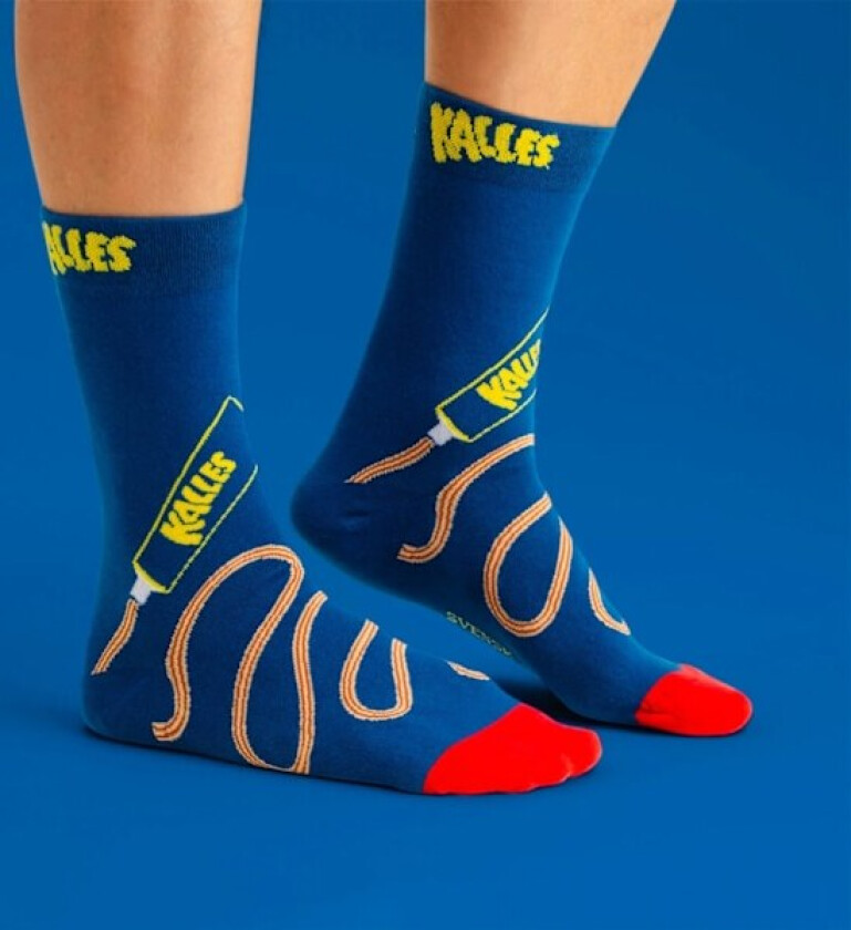 Strumpor Kalles Kaviar Blå stl 41-46 Blue