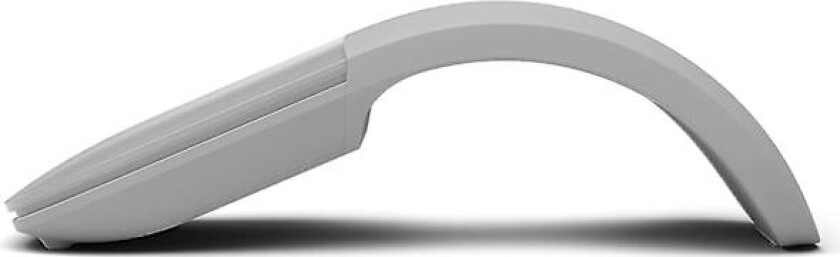 Microsoft Arc Mouse - Bluetooth-mus for PC, bærbare datamaskiner, kompatibel med Windows, Mac, Chrome OS (tynn, lett, bærbar, taktil) - Hvit