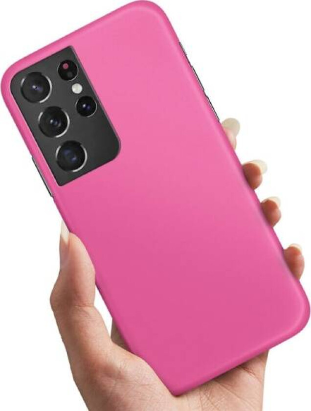 Samsung Galaxy S21 Ultra - Deksel/Mobildeksel Rosa Pink