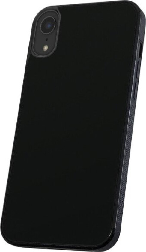iPhone XR - Deksel/Mobildeksel Svart Black