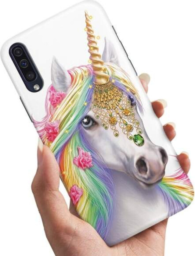 Huawei P20 - Deksel/Mobildeksel Unicorn/Enhjørning