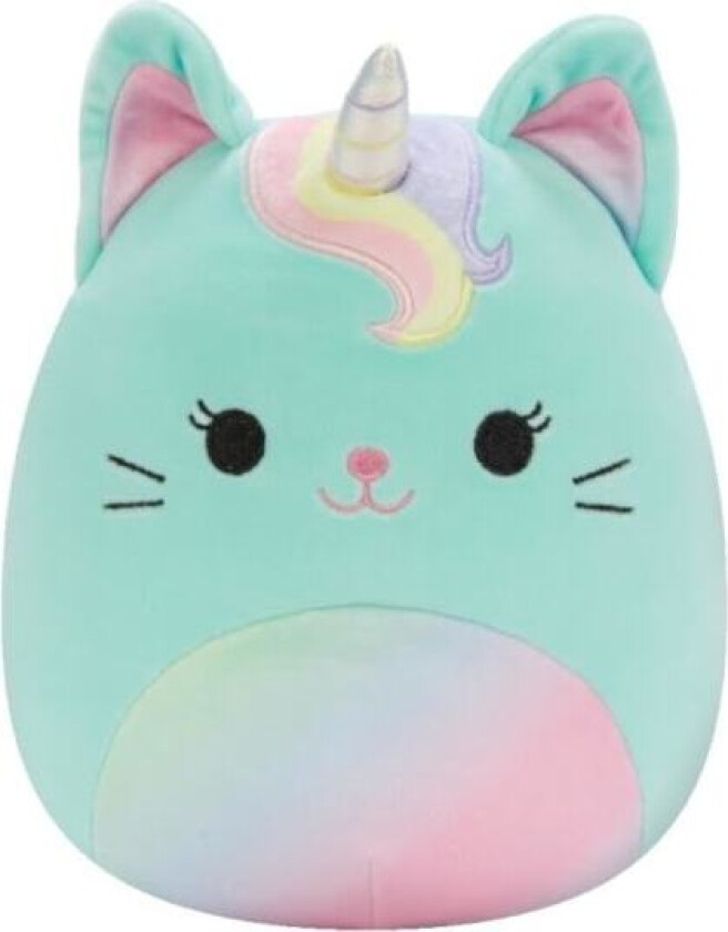 Squishmallows Nicole Caticorn, 19 cm flerfarget