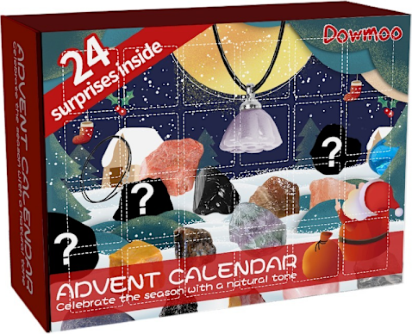 Julekalender Mineral Blind Box Krystallkalender 14