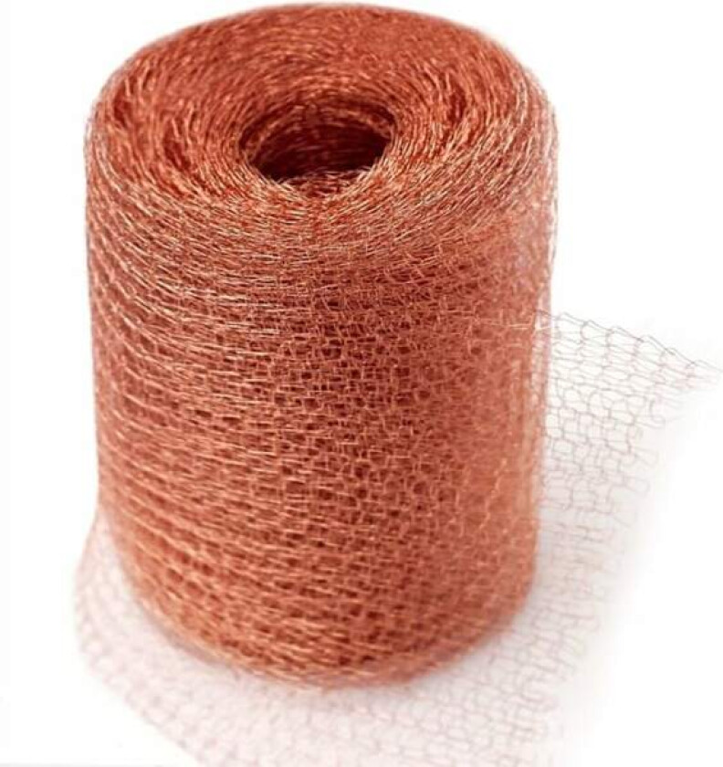Høykvalitets netting mot gnagere, 100 % kobber mot snegler Snegl Mus Rotte Fugler Nematoder Ferramol, strikket kobbernett for innendørs, hage (6 meter)