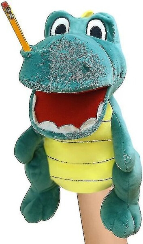 Utenlandsk Handel Jeff Hånddukke Leke Munn Morsom Plysj Leke Zombie Rock Jeff Foreldre-barn Hånddukke Munn Kan Bevege Seg Jeff the Dinosaur