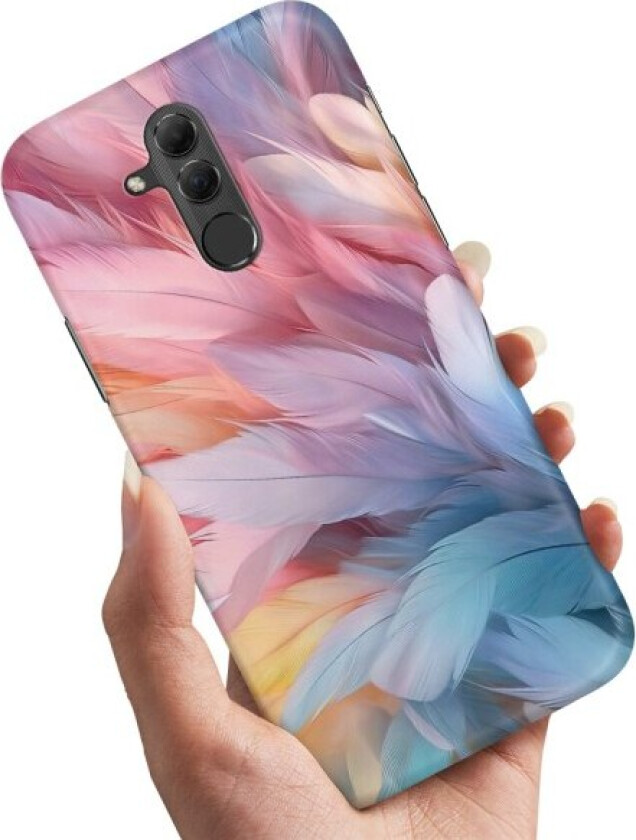 Huawei Mate 20 Lite - Deksel/Mobildeksel Feathers