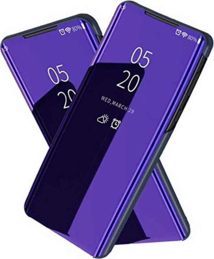Eksklusivt LEMAN-deksel - Samsung Galaxy A32 5G Lilablå
