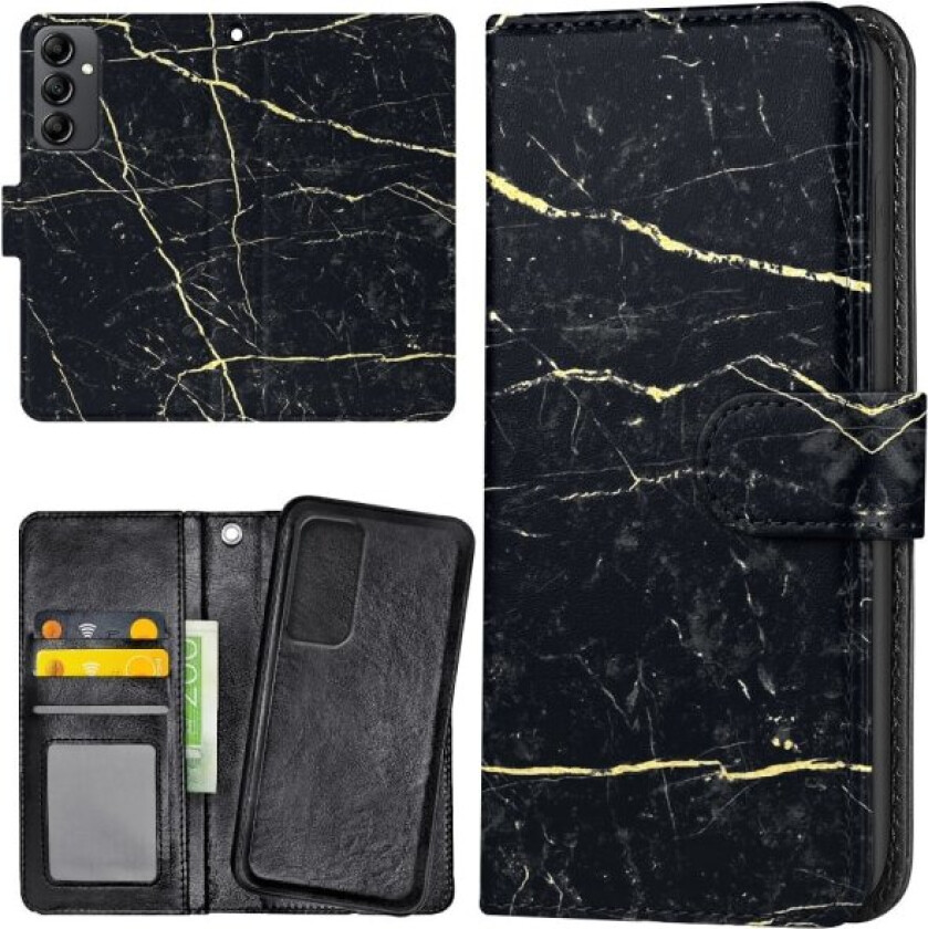 Samsung Galaxy S24 - Lommebok Deksel Marmor