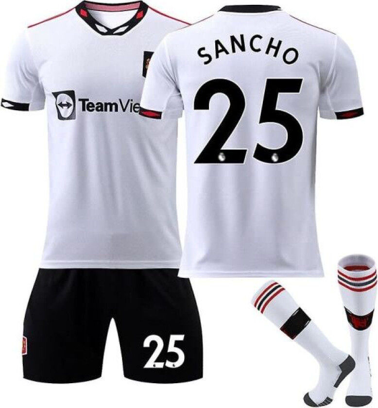 Manchester United Borte #25 Jadon Sancho Fotballdrakt L