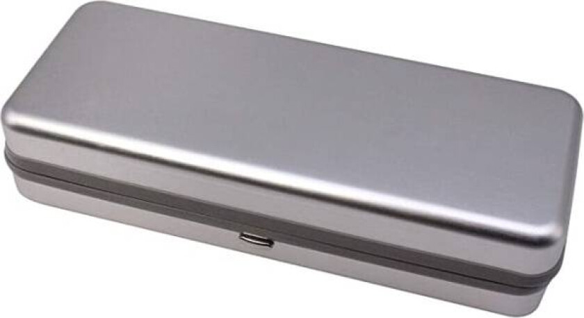 Motete aluminium briller etui, Sølv., Stor