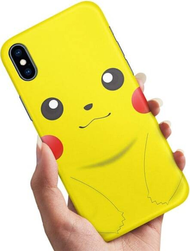 iPhone X/XS - Deksel/Mobildeksel Pikachu / Pokemon