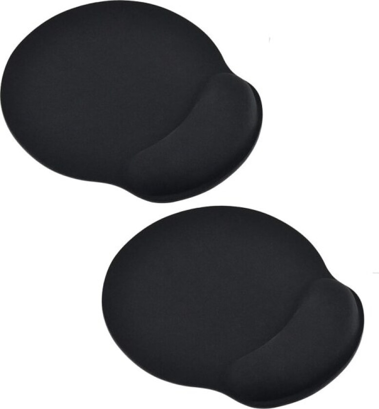 Musematte, Ergonomisk Musematte med Gel Wrist Rest Støtte, Spill