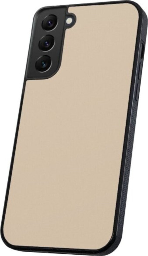 Samsung Galaxy S22 - Deksel/Mobildeksel Beige Beige