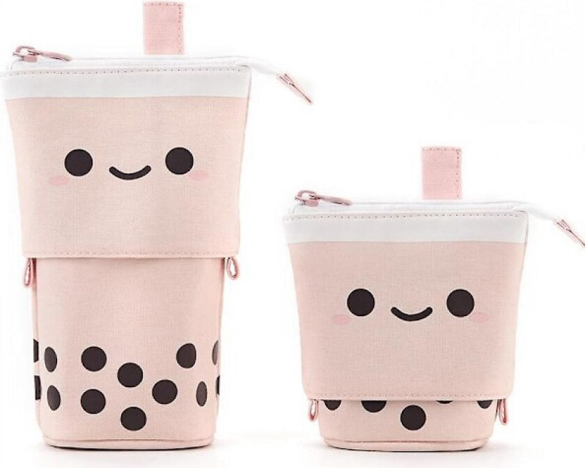 Utvidbar pennal, stor kapasitet pennal pennveske poseholder skole stasjonær arrangør sminke kosmetikkveske for jenter gutter studenter voksne