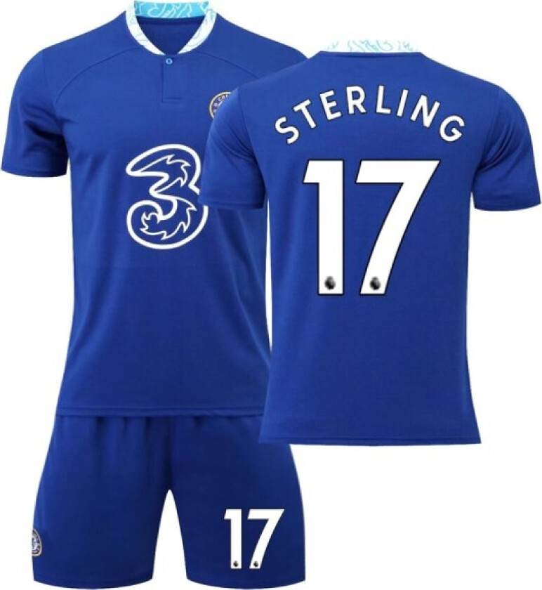 Chelsea drakt 22 23 fotballdrakt NO.17 Sterling S(165-170cm)