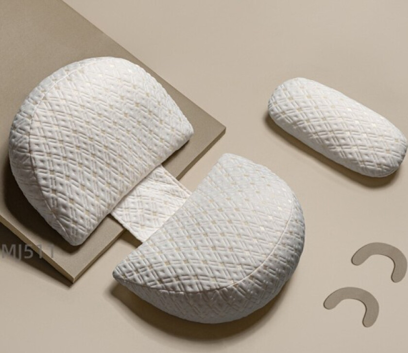 Graviditetspute midje beskyttelse side sovepute mage støtte sove side sovepute ammepute U-formet midjepute sommer platinum One Size