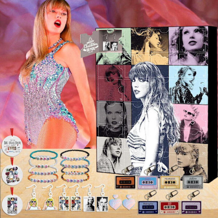Taylor Swift Julekalender 2024 - Julerusj og Bursdagsnedtelling