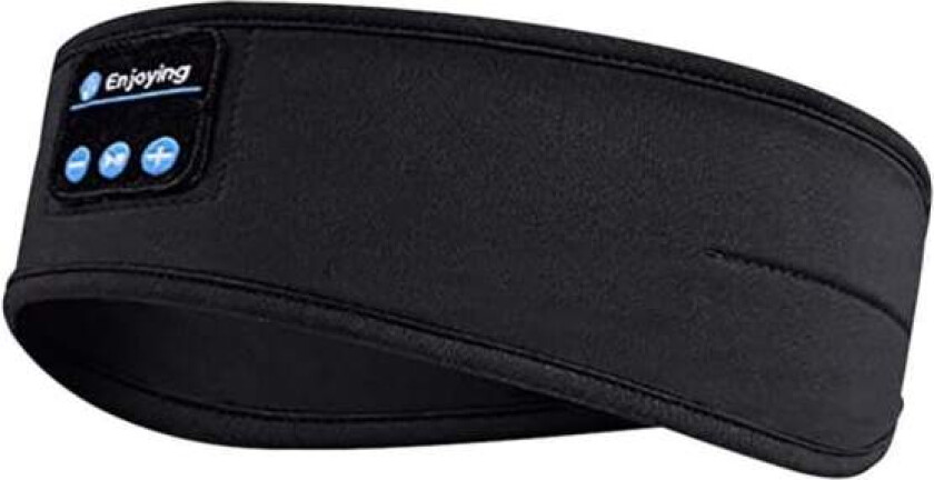 Sovemaske med trådløse bluetooth 5.0-hodetelefoner Black
