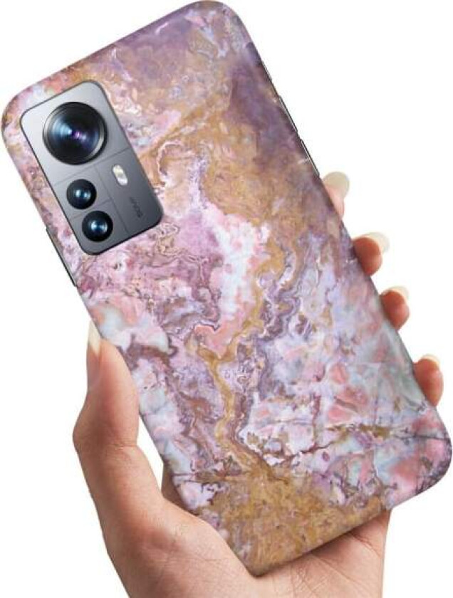 Xiaomi 12 Pro - Deksel/Mobildeksel Marmor Multicolor