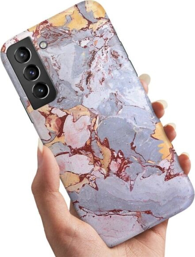 Samsung Galaxy S22 - Deksel/Mobildeksel Marmor Multicolor