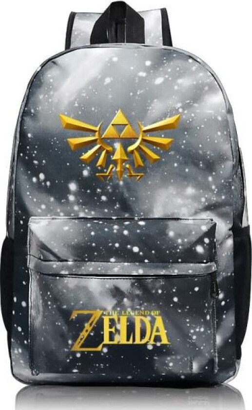 Zelda Legend Ryggsekk Ryggsekk Starry Grey Monster