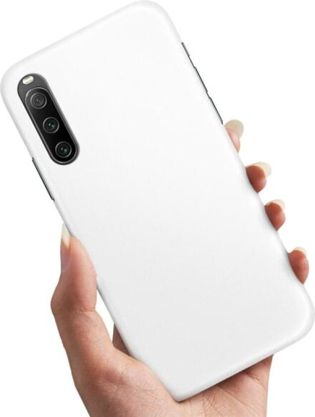 Sony Xperia 10 IV - Deksel/Mobildeksel Hvit