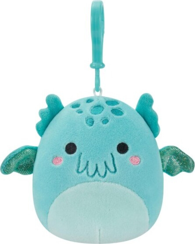 Squishmallows 9cm Clip On Theotto flerfarget