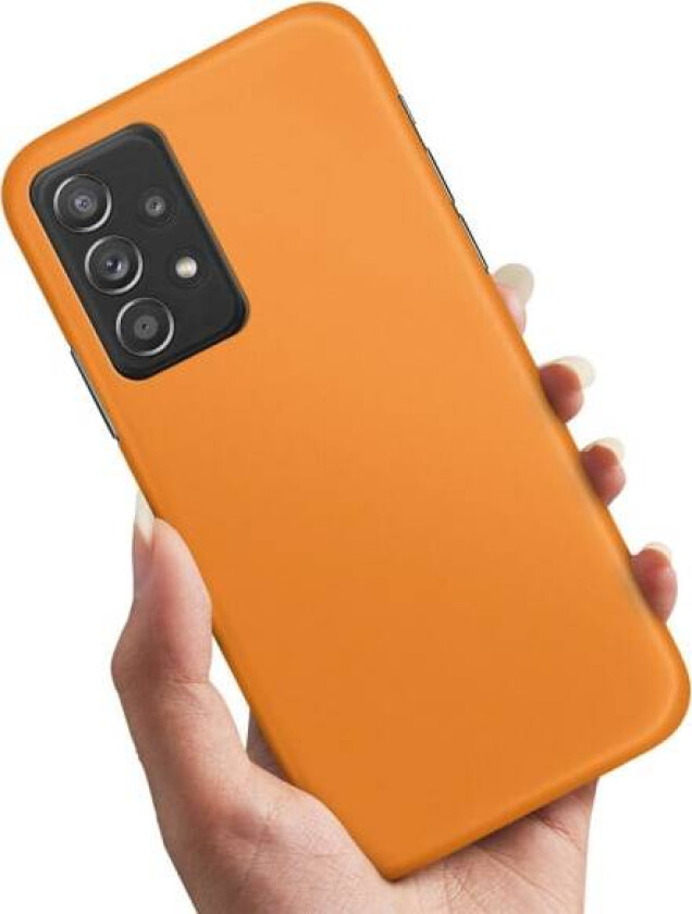 Samsung Galaxy A53 5G - Deksel/Mobildeksel Oransje Orange