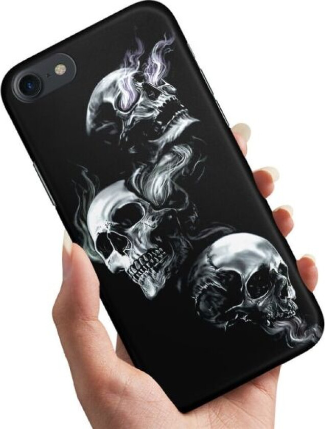 iPhone 7/8/SE - Deksel/Mobildeksel Skulls