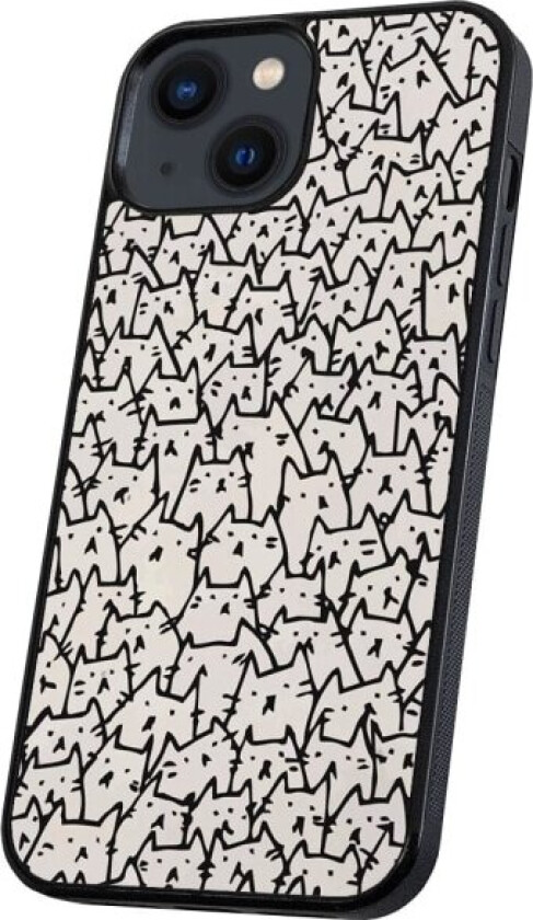 iPhone 13 - Deksel/Mobildeksel Kattgruppe Multicolor