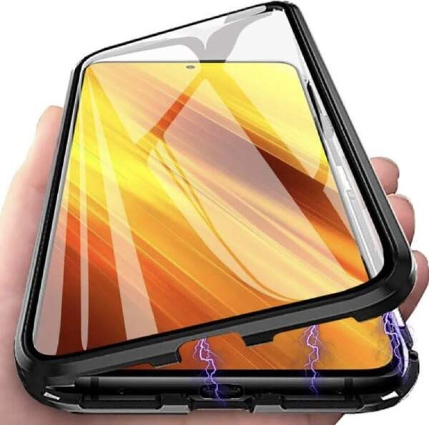 Dobbeltsidig magnetisk deksel - Samsung Galaxy A53 5G Svart