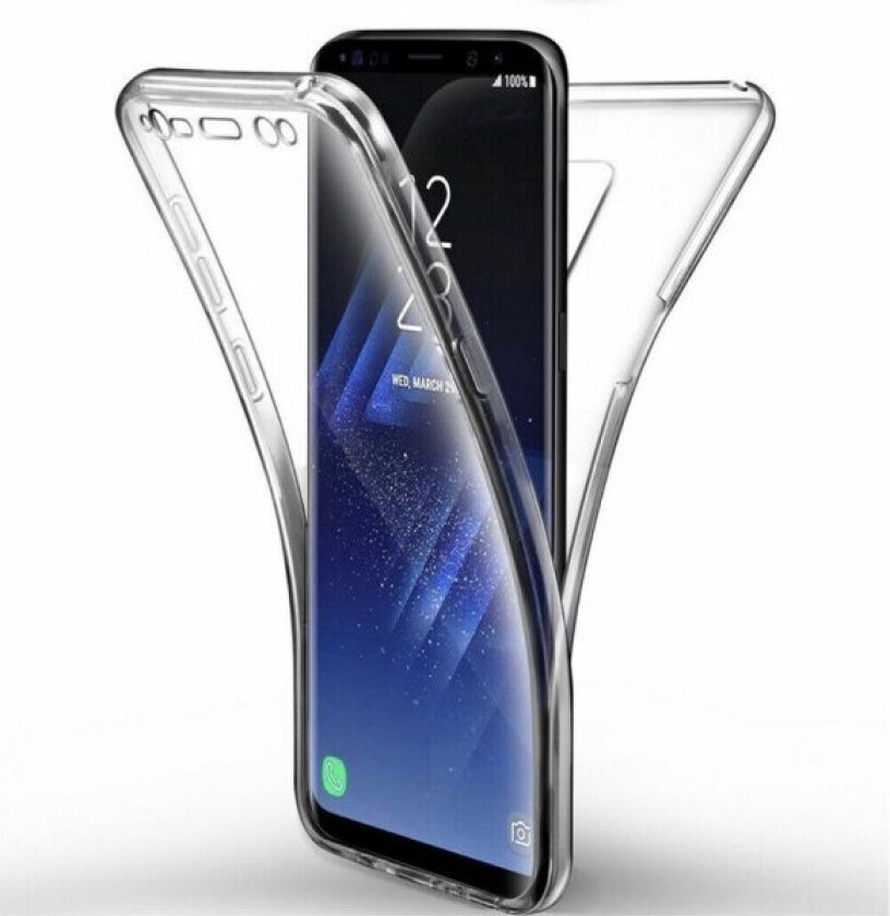 Samsung Galaxy S10 + - Dobbelt Silikondeksel fra North Svart