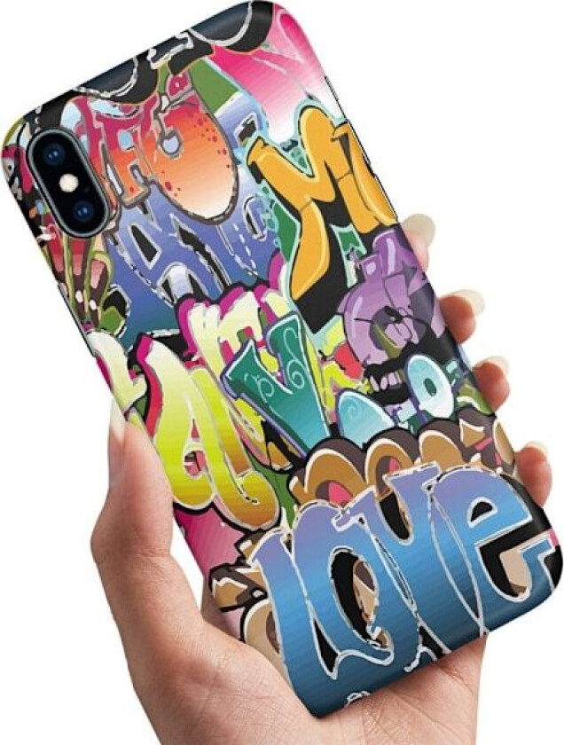 iPhone X/XS - Deksel/Mobildeksel Graffiti