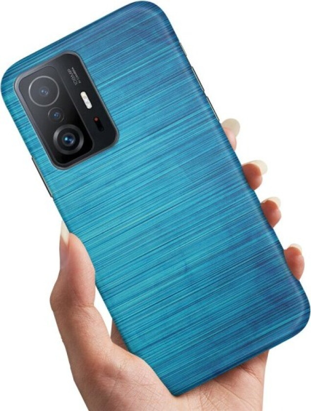 Xiaomi 11T/11T Pro 5G - Deksel/Mobildeksel Ripet Tekstur Multicolor