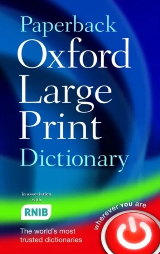 Paperback Oxford Large Print Dictionary av Oxford Languages