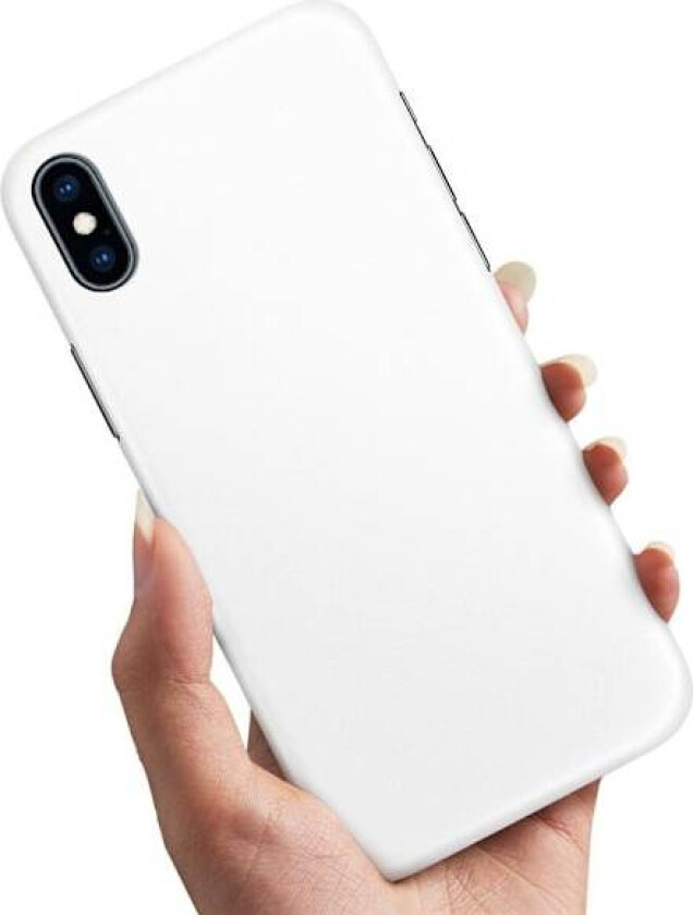 iPhone X/XS - Deksel/Mobildeksel Hvit White