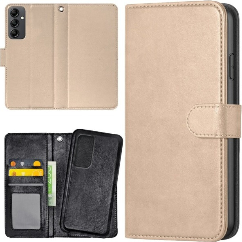Samsung Galaxy A14 - Lommebok Deksel Beige