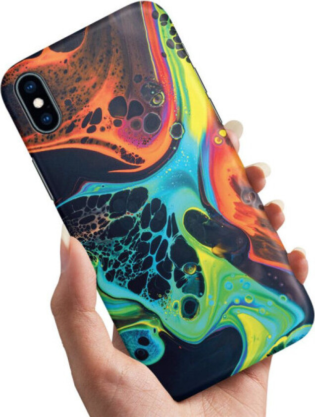 iPhone XS Max - Deksel/Mobildeksel Marmor