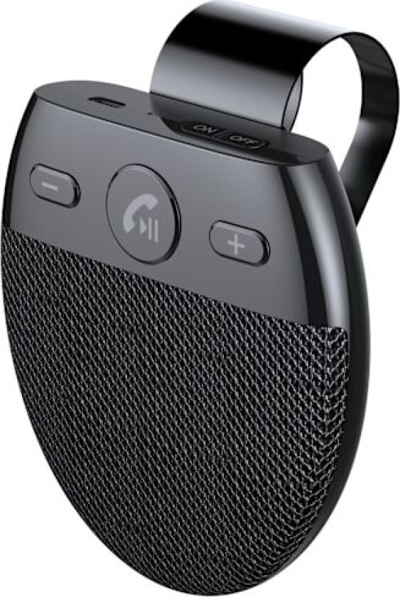 Handsfree Bluetooth Bilsett 5.0, AUTO Påslåing, Støtte Siri Assistent, Stemmestyring, Trådløst Handsfree Bilsett Blueto