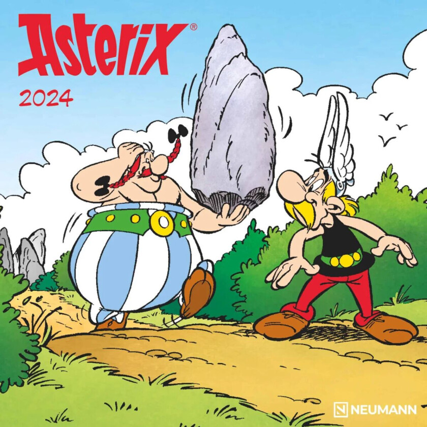 Kalender 2024 Asterix 30x30cm