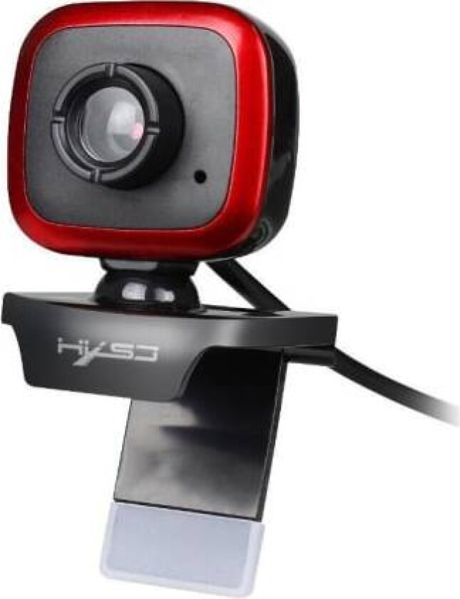Webkamera 360 Grader med Innebygd Mikrofon Red one size