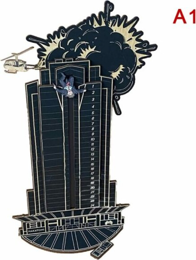 Xmas Die Hard Adventskalender Adventskalender Trä advent type-A1