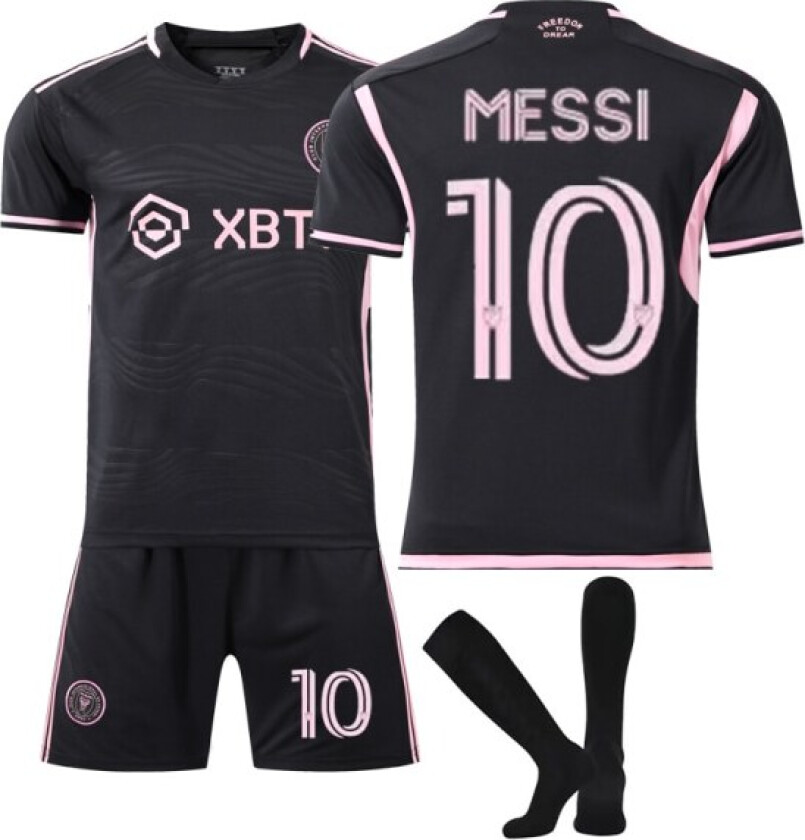 23-24 Inter Miami CF Kids Away fotballdrakt nr / 10 Messi 26