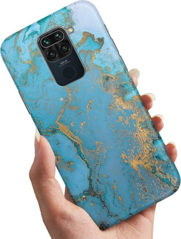 Xiaomi Redmi Note 9 - Deksel/Mobildeksel Marmor Multicolor