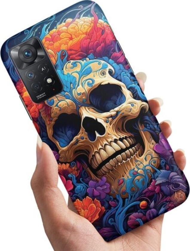 Xiaomi Redmi Note 11 - Deksel/Mobildeksel Skull