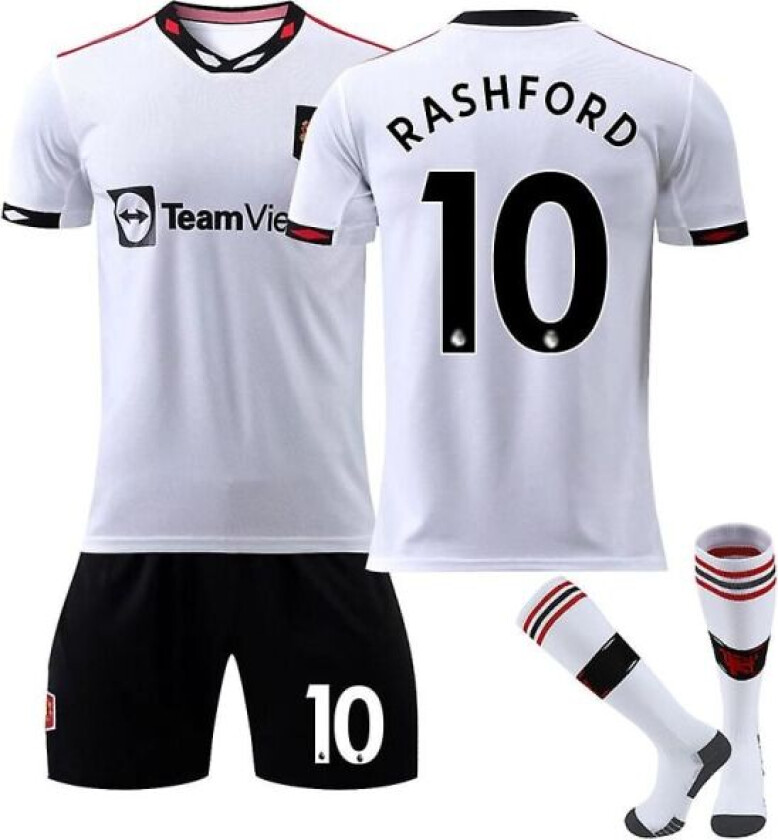 22-23 Manchester United Bortedrakt #10 Rashford Fotballskjorte K S